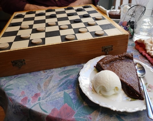 Chocolat et jeu de dames